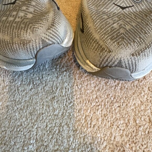 Hoka One One Men's Running Shoes Size 11.5D Gray Black MClifton9 - Picture 5 of 10